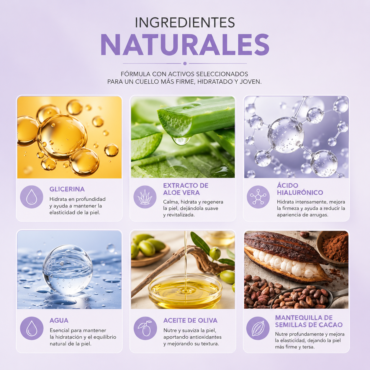 Crema Suavizante y Reafirmante para Cuello – 50ml