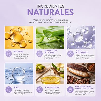 Crema Suavizante y Reafirmante para Cuello – 50ml