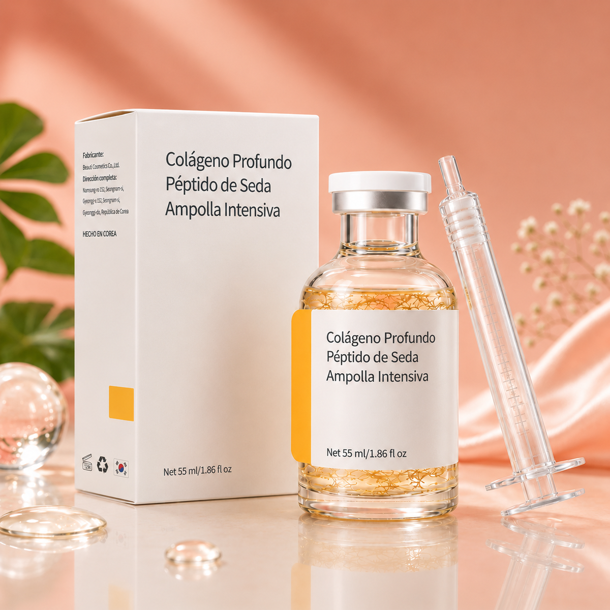 Sérum Coreano Antiedad Infusionado con Colágeno y Péptidos – 55ml