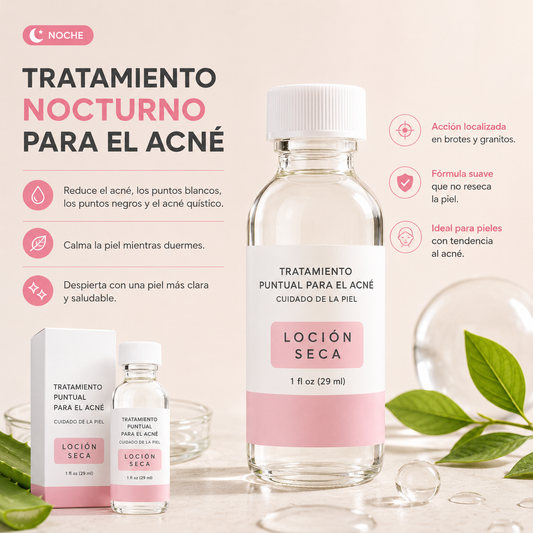 Loción Coreana Nocturna Secante para Granitos e Imperfecciones – 29 ml