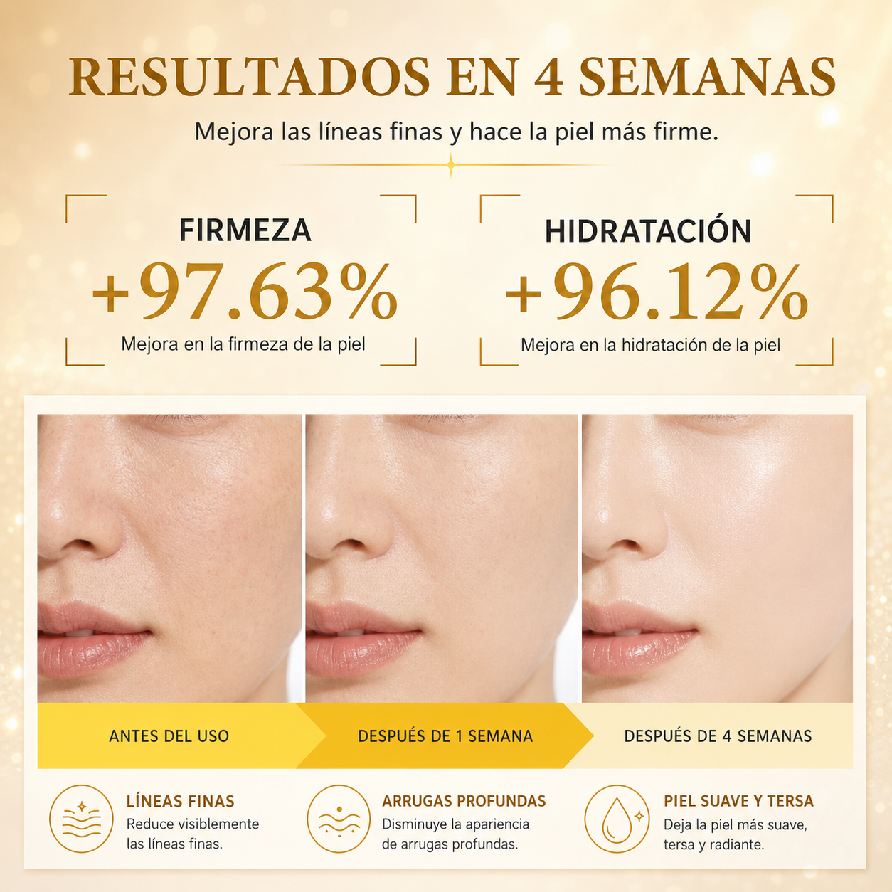 Sérum Coreano Antiedad Reafirmante e Hidratante con Colágeno y Péptidos 55ml