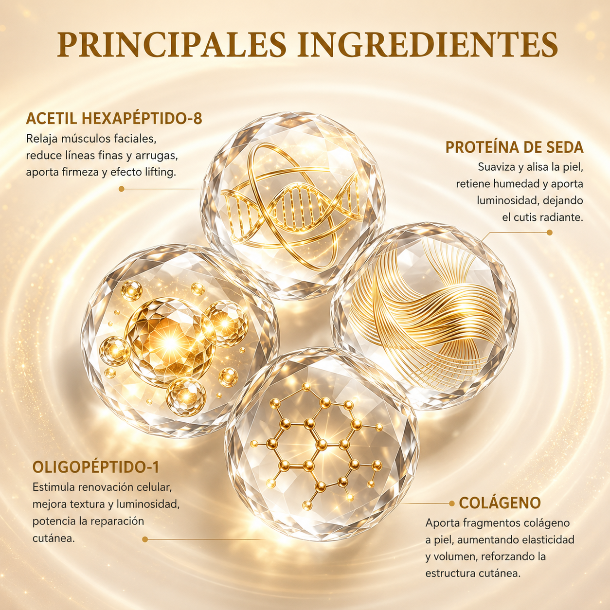 Sérum Coreano Antiedad Reafirmante e Hidratante con Colágeno y Péptidos 55ml