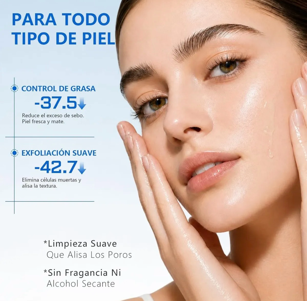 Tónico Coreano Iluminador Cuidado de Piel Grasa AHA + BHA – 200ml