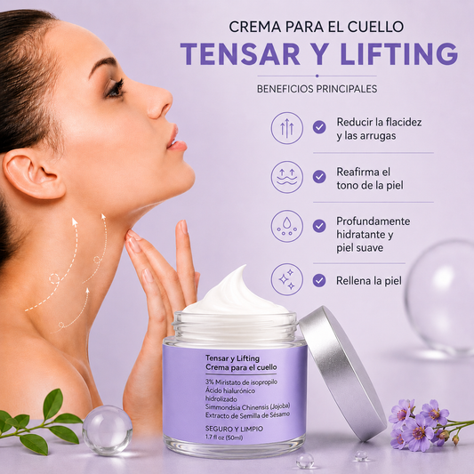 Crema Coreana Suavizante y Reafirmante para Cuello – 50ml