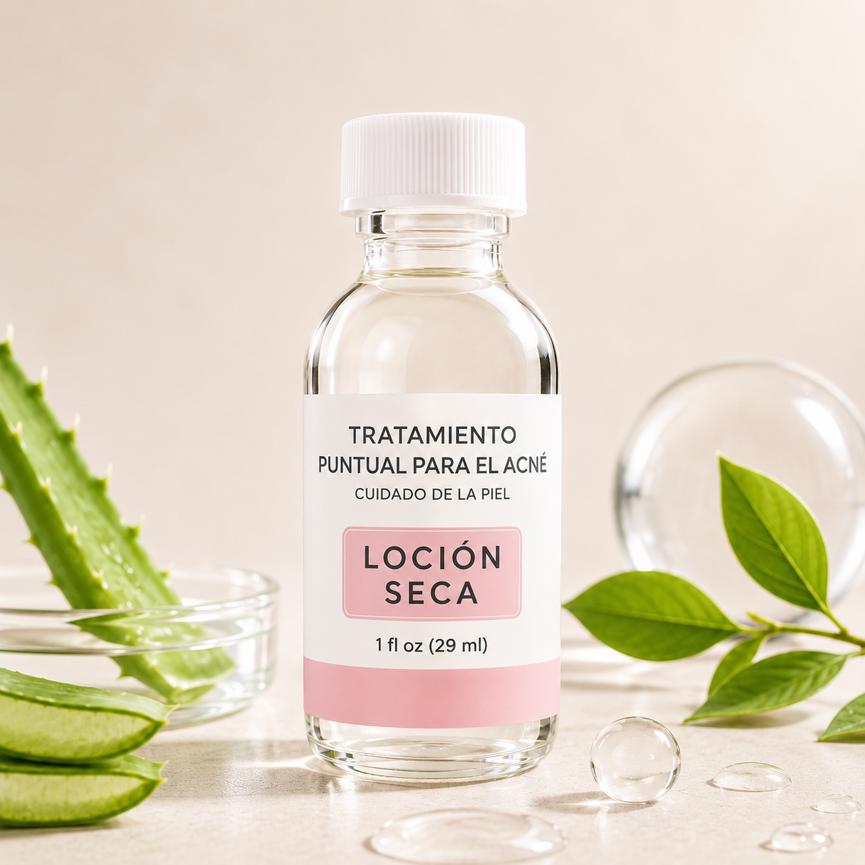 Loción Secante Nocturna para Granitos e Imperfecciones – 29 ml