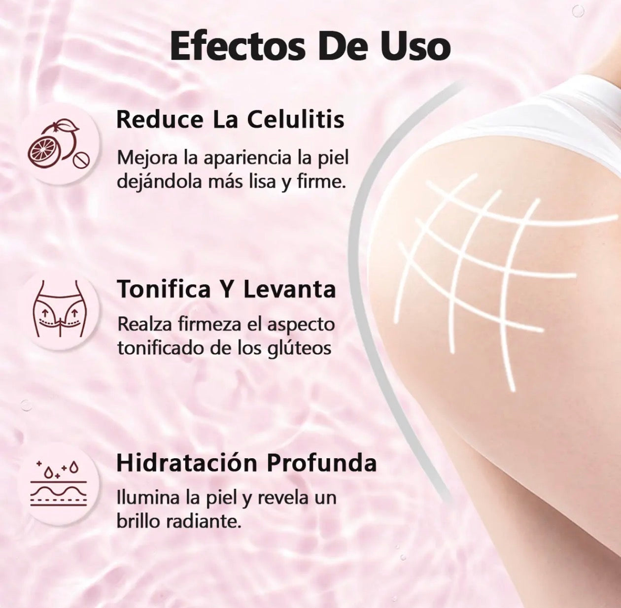 Crema Coreana Aumenta Glúteos y Anticelulitis  – 100ml