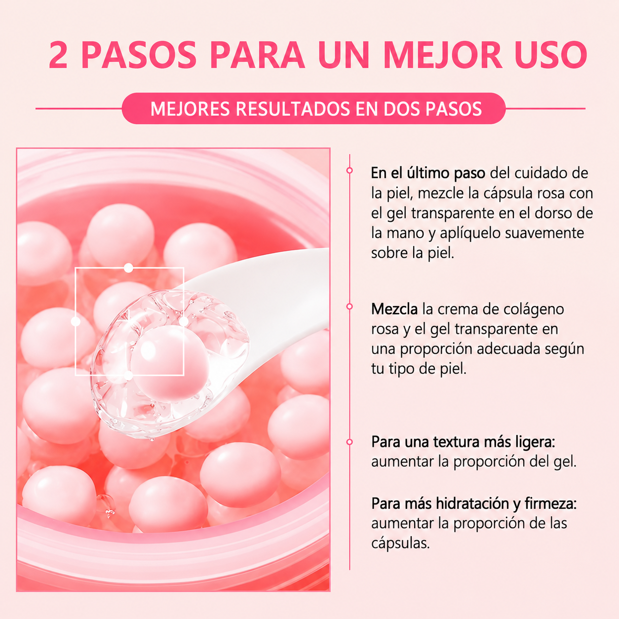 Crema Coreana Aclarante con Colágeno y Niacinamida en Micro Perlas – 60ml