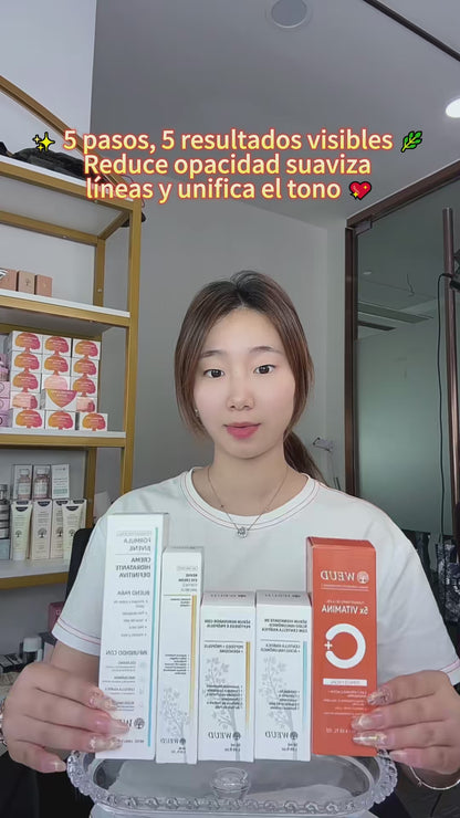 Kit de Skincare Coreano: Reparación, Hidratación y Firmeza – 5 Piezas